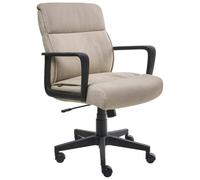 Beliani Office Chair BYRON Fabric Beige