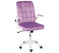 Office Chair DANDY Velvet Violet