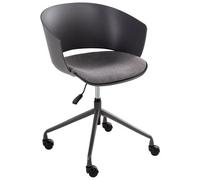 Office Chair GLEEFUL Fabric Graphite Grey