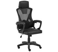 Office Chair IGNIS Faux Leather Black