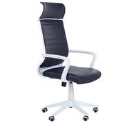 Office Chair LEADER Faux Leather Black