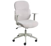 Office Chair LEXOR Fabric Light Grey