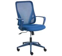 Beliani Office Chair Luma Blue