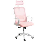 Office Chair MONARCH Fabric Pastel Pink