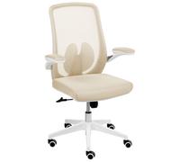 Beliani Office Chair Overlord Fabric Beige