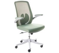 Beliani Office Chair Overlord Fabric Green