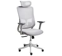 Beliani Office Chair Partner Grey