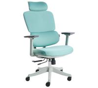 Office Chair VISCOUNT Fabric Teal