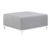 Ottoman ROVIGO Fabric Light Grey