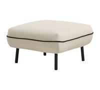 Beliani Ottoman Tonsberg Fabric Light Beige