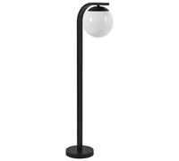 Beliani Outdoor Bollard Lamp Kulsi Black
