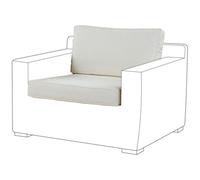 Beliani Outdoor Cushion Cover Set Ardea White