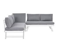 Beliani Outdoor Cushion Cover Set Coccorino Dark Grey