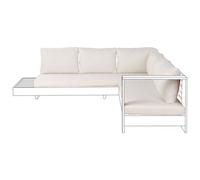 Beliani Outdoor Cushion Cover Set Marettimo Off-White