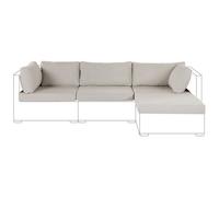 Beliani Outdoor Cushion Cover Set Sano Beige