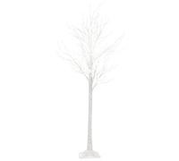 Beliani Outdoor Decoration Led Lappi Christmas Tree 190 Cm White