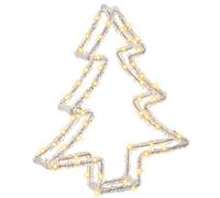 Outdoor Decoration LED OLBOAN Christmas Tree 34 cm White