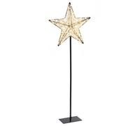 Beliani Outdoor Decoration Led Sannan 110 Cm Star Black