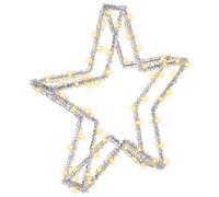 Beliani Outdoor Decoration Led Simo 31 Cm Star White