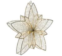 Outdoor Hanging Decoration LED HOFSOS Star 50 cm Silver