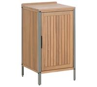 Beliani Outdoor Kitchen Cabinet Ivrea Brown Certified Acacia Wood