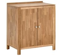 Beliani Outdoor Kitchen Cabinet Venosa Brown Acacia Wood