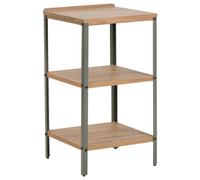 Beliani Outdoor Kitchen Island Ivrea Brown Certified Acacia Wood