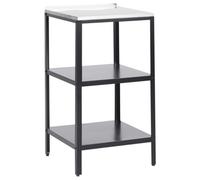 Beliani Outdoor Kitchen Island Vilama Black Metal