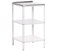 Beliani Outdoor Kitchen Island Vilama White