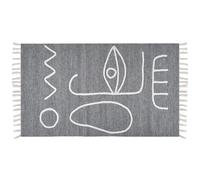 Beliani Outdoor Rug Yavu Grey 80 X 150 Cm