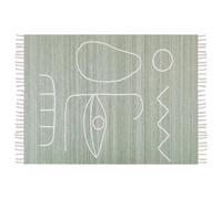 Beliani Outdoor Rug YAVU Light Green 140x200 cm, Green
