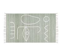 Beliani Outdoor Rug Yavu Light Green 80 X 150 Cm