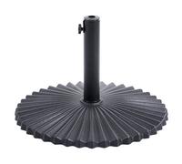 Parasol Base CAREZZA Black Round 21 kg