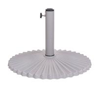 Parasol Base CAREZZA Grey Round 21 kg
