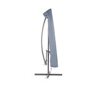 Beliani Parasol Rain Cover PVC Fabric Grey Protection