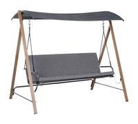 Patio Swing BONAGIA Metal Grey