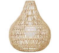 Beliani Pendant Lamp Molopo Paper Rope Sand Beige