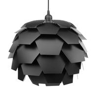 Beliani Pendant Lamp Segre L Black, Black