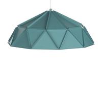 Beliani Pendant Lamp Senia Metal Turquoise