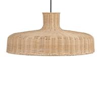Beliani Pendant Lamp Tamarin Rattan Natural, Brown