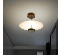 Beliani Pendant Led Lamp Black - Integrated Led Rings, Matte Iron Frame, 40Cm Diameter
