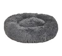Beliani Pet Bed KULU Faux Fur Dark Grey, Grey