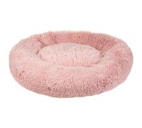 Beliani Pet Bed Kulu Faux Fur Pink