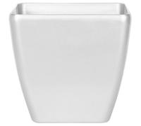 Beliani Plant Pot Astras 50 Cm Silver