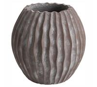 Beliani Plant Pot Aussee 43 Cm Brown