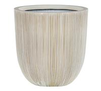 Beliani Plant Pot Chios 31 Cm Beige