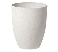 Beliani Plant Pot Croton 35 Cm Off-White