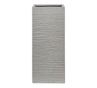 Beliani Plant Pot Dion 26 Cm Light Grey