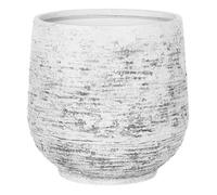 Beliani Plant Pot Dioni 32 Cm Light Grey