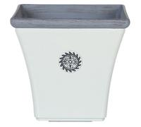 Beliani Plant Pot Elateia 37 Cm White